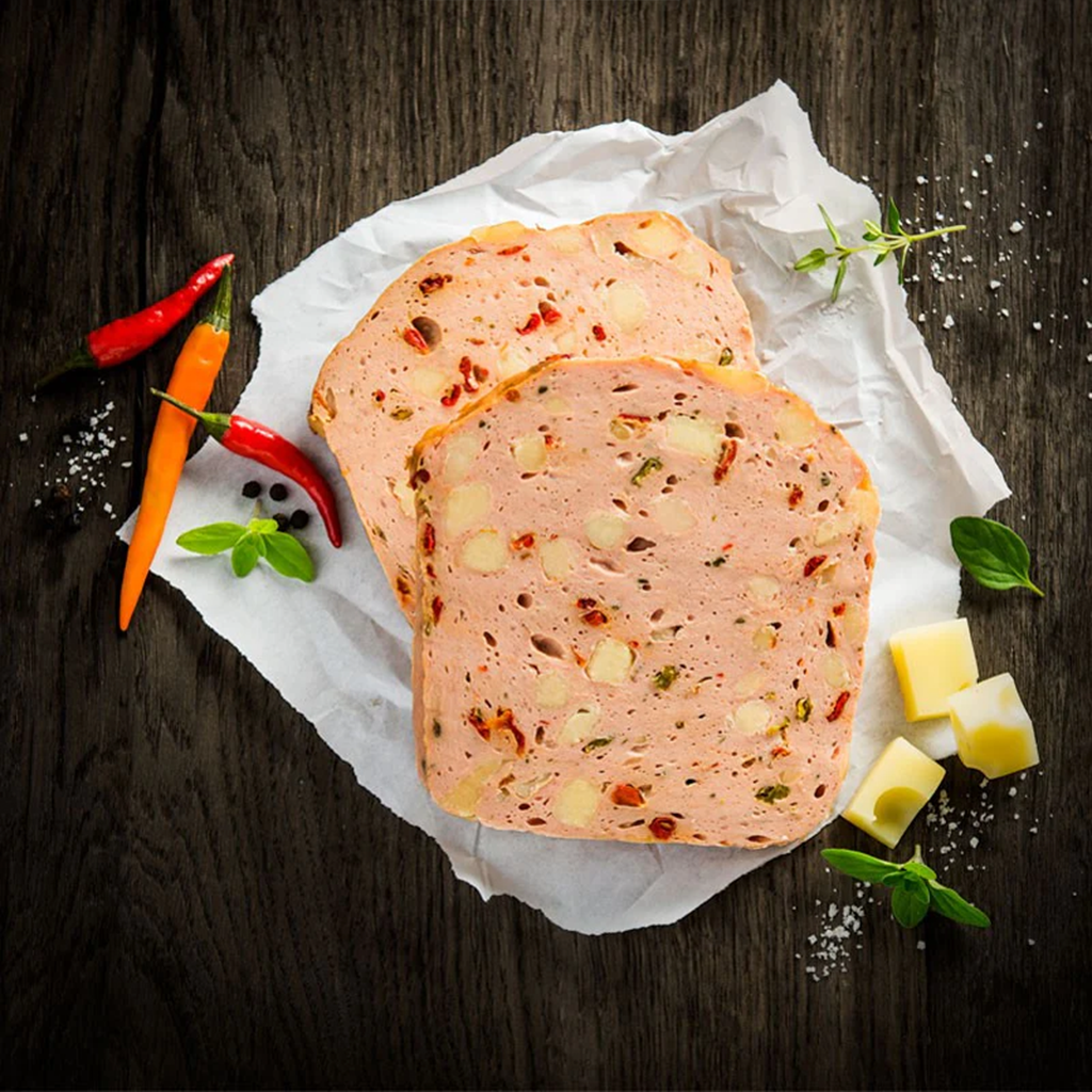 1 1.8kg Pg Gourmetfein Pute Chili Leberkäse 