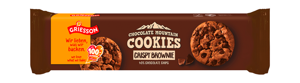 14 150g Pg Griesson Chocolate Mountain Cookies Crispy Brownie 