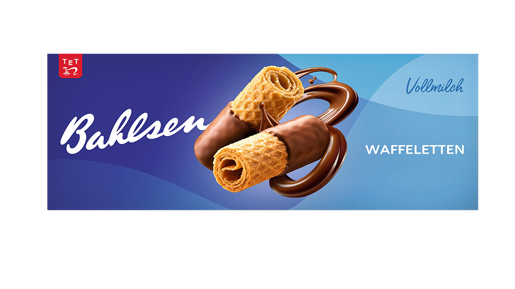 12 100g Pg Bahlsen Waffeletten Vollmilch 