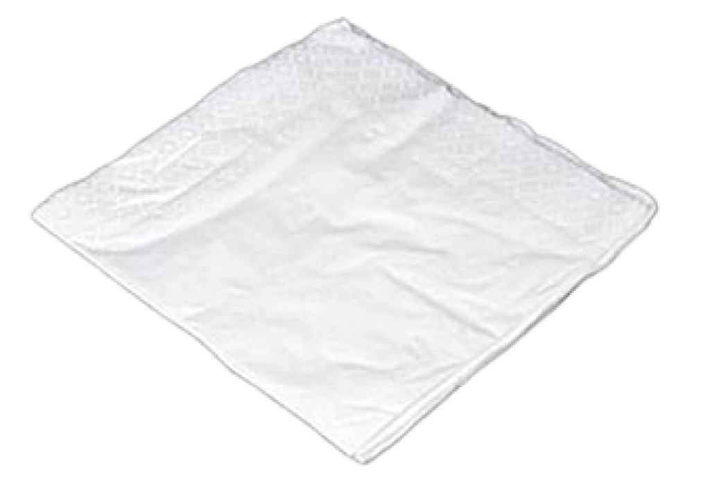 1 500St Pg Eurodiskont Servietten weiss 33x33cm 1lagig 1/8 Falz 