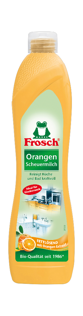 10 0.50l Fl Frosch Scheuermilch Orange 