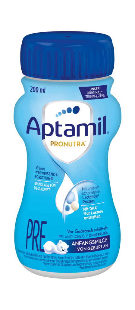 12 200ml Fl Aptamil Pre Pronutra® Anfangsmilch trinkfertig 