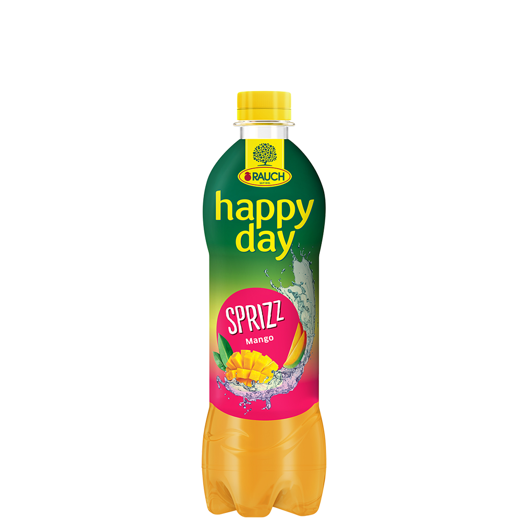 12 0.50l Fl Rauch Happy Day Sprizz Mango PET EWP 