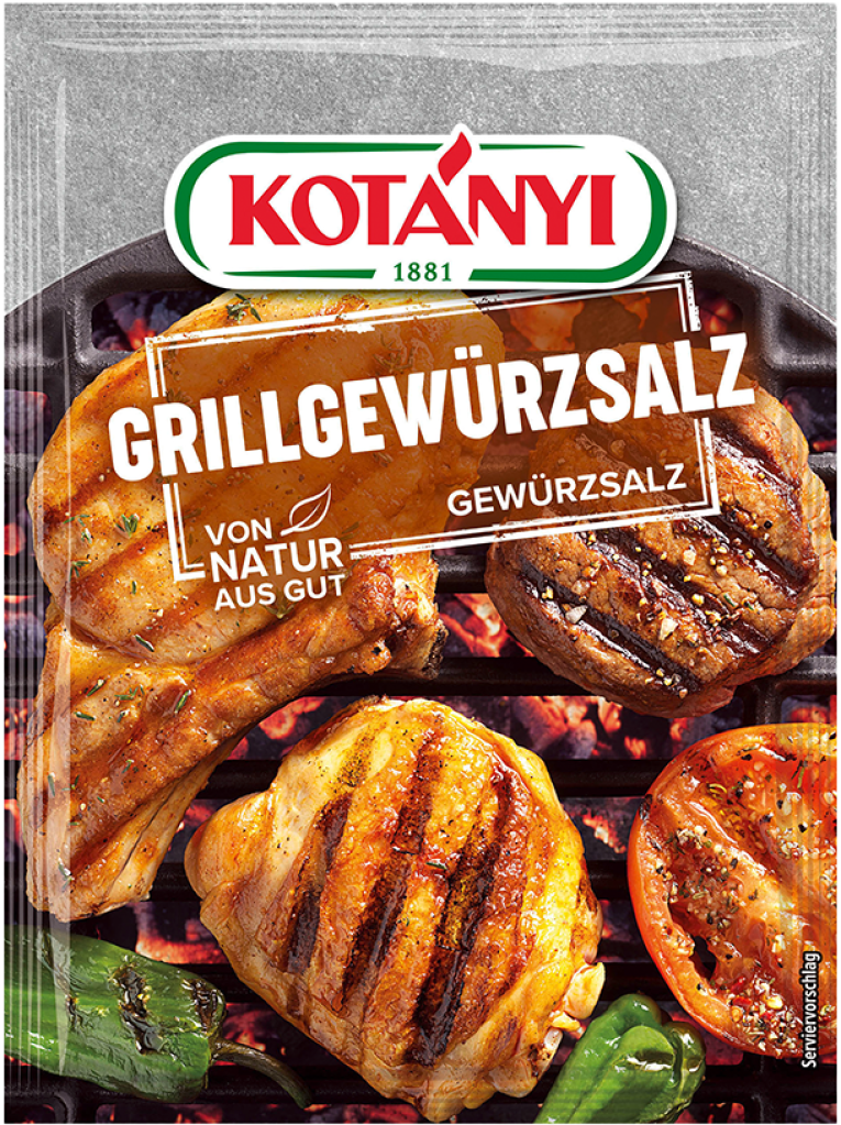 25 42g Pg Kotanyi Grillgewürzsalz 