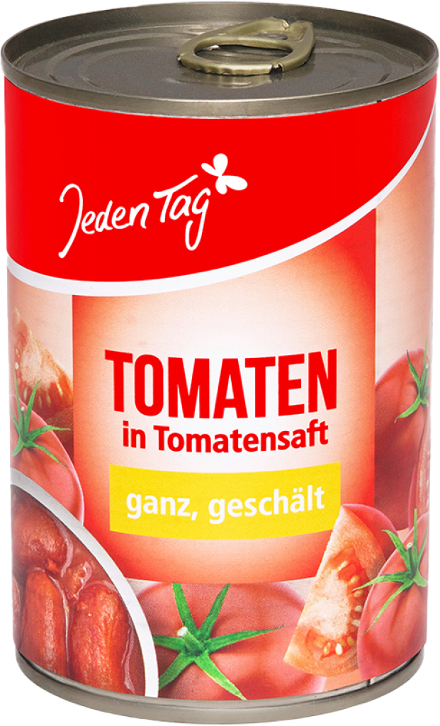 12 425ml Ds Jeden Tag Tomaten geschält 