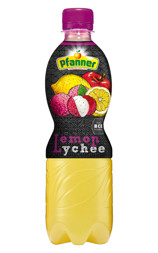 12 0.50l Fl Pfanner Lemon-Lychee PET 