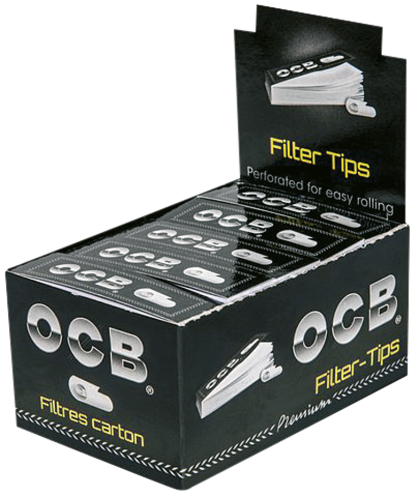 25 St OCB Filter Tips weiß 