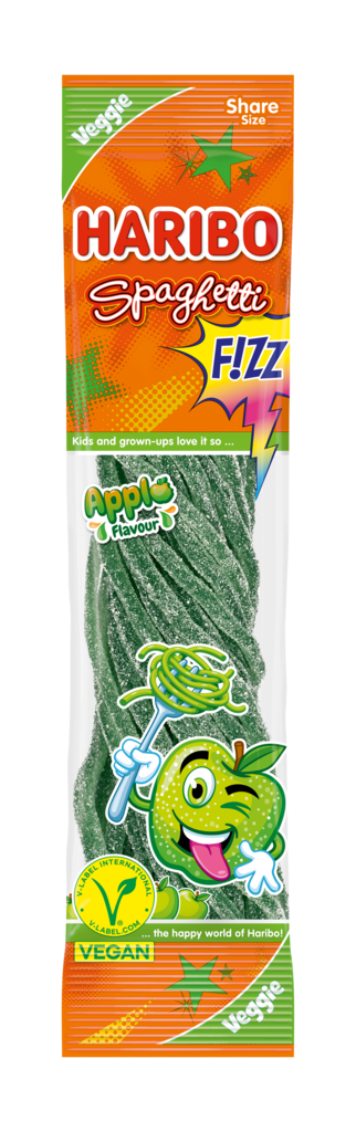 15 200g Pg Haribo Spaghetti Apfel 
