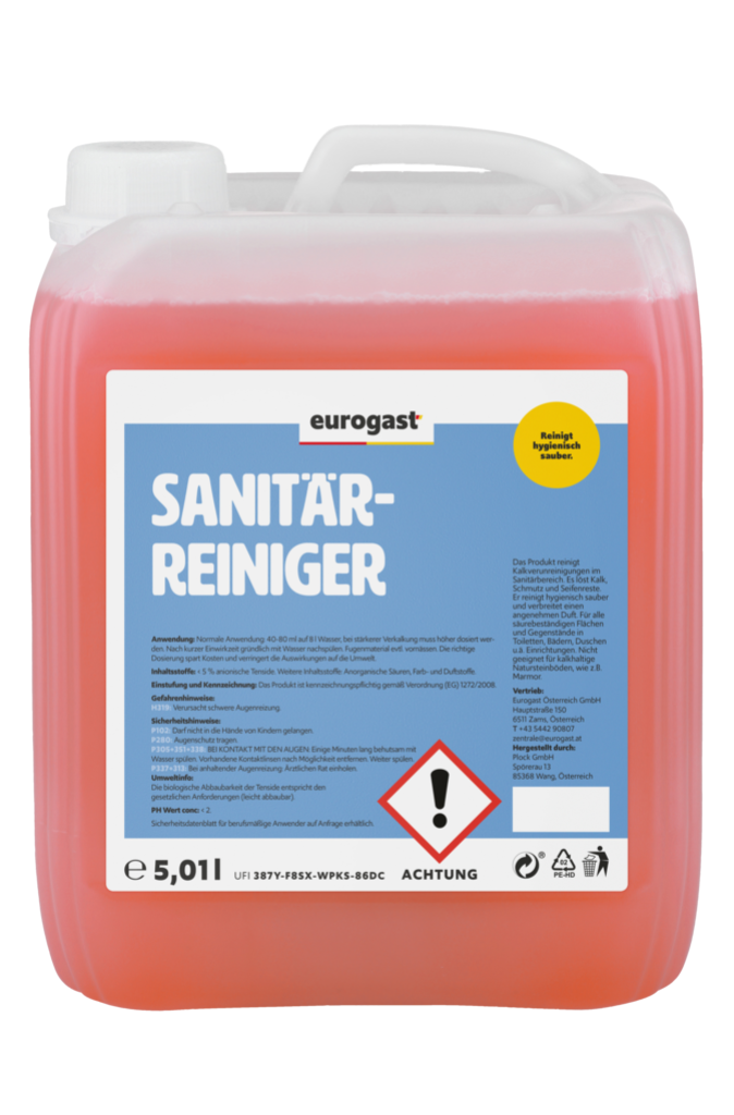 1 5.01l Ka Eurogast Sanitärreiniger 