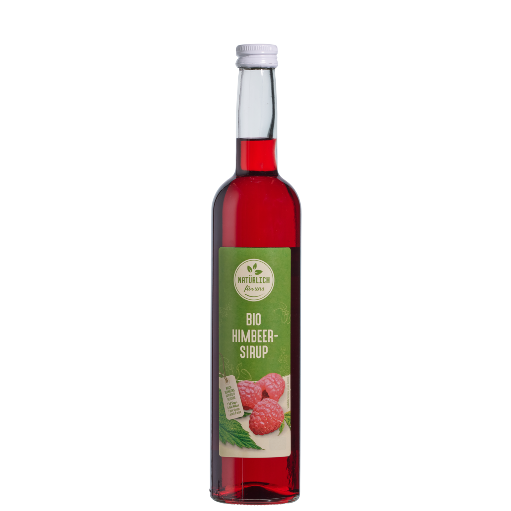 6 0.50l Fl Natürlich für uns BIO Sirup Himbeer EW 