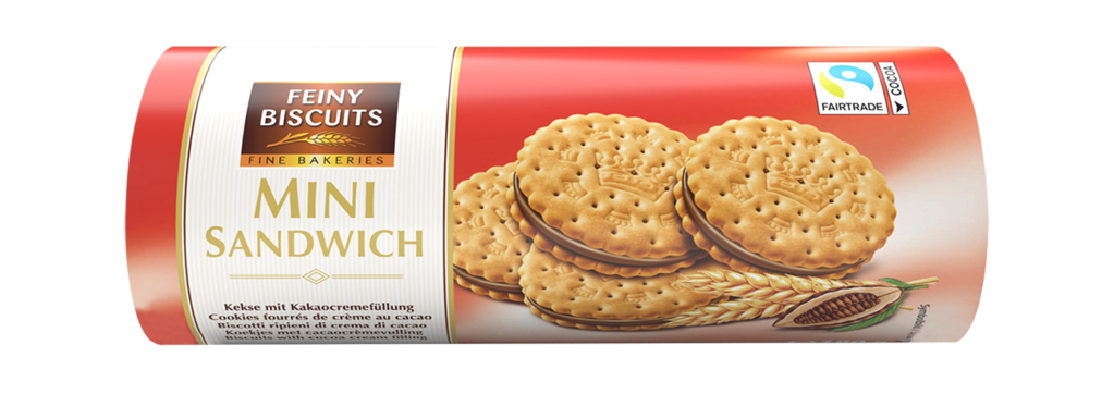 30 180g Pg Feiny Biscuits Kekse mit Kakaocremefüllung  