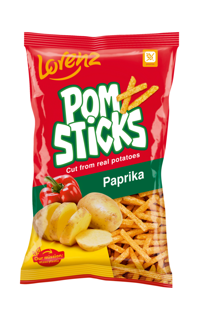 12 100g Pg Lorenz Pomsticks Paprika 