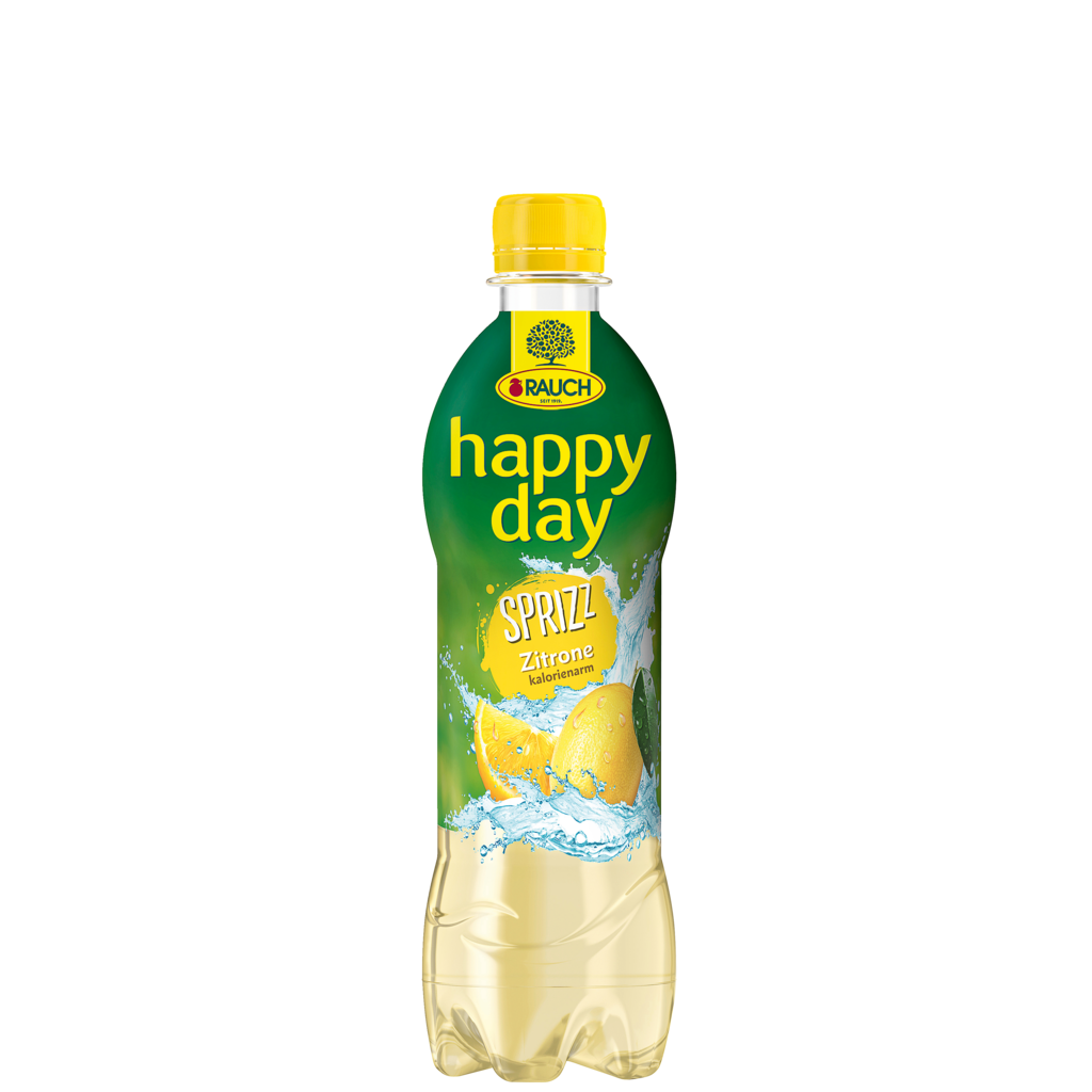 12 0.50l Fl Rauch Happy Day Sprizz Zitrone PET EWP 