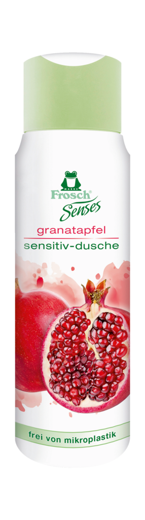 6 300ml Fl Frosch Duschgel Senses Granatapfel 