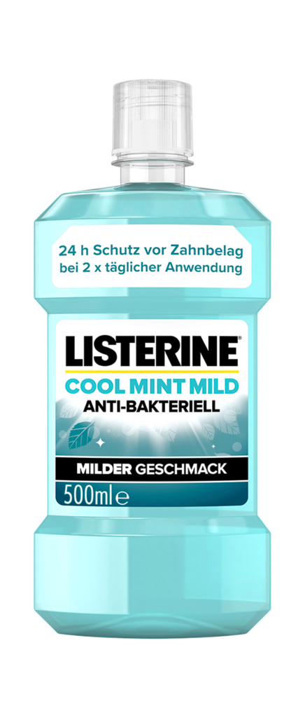 6 500ml Fl Listerine Coolmint mild Mundspülung  