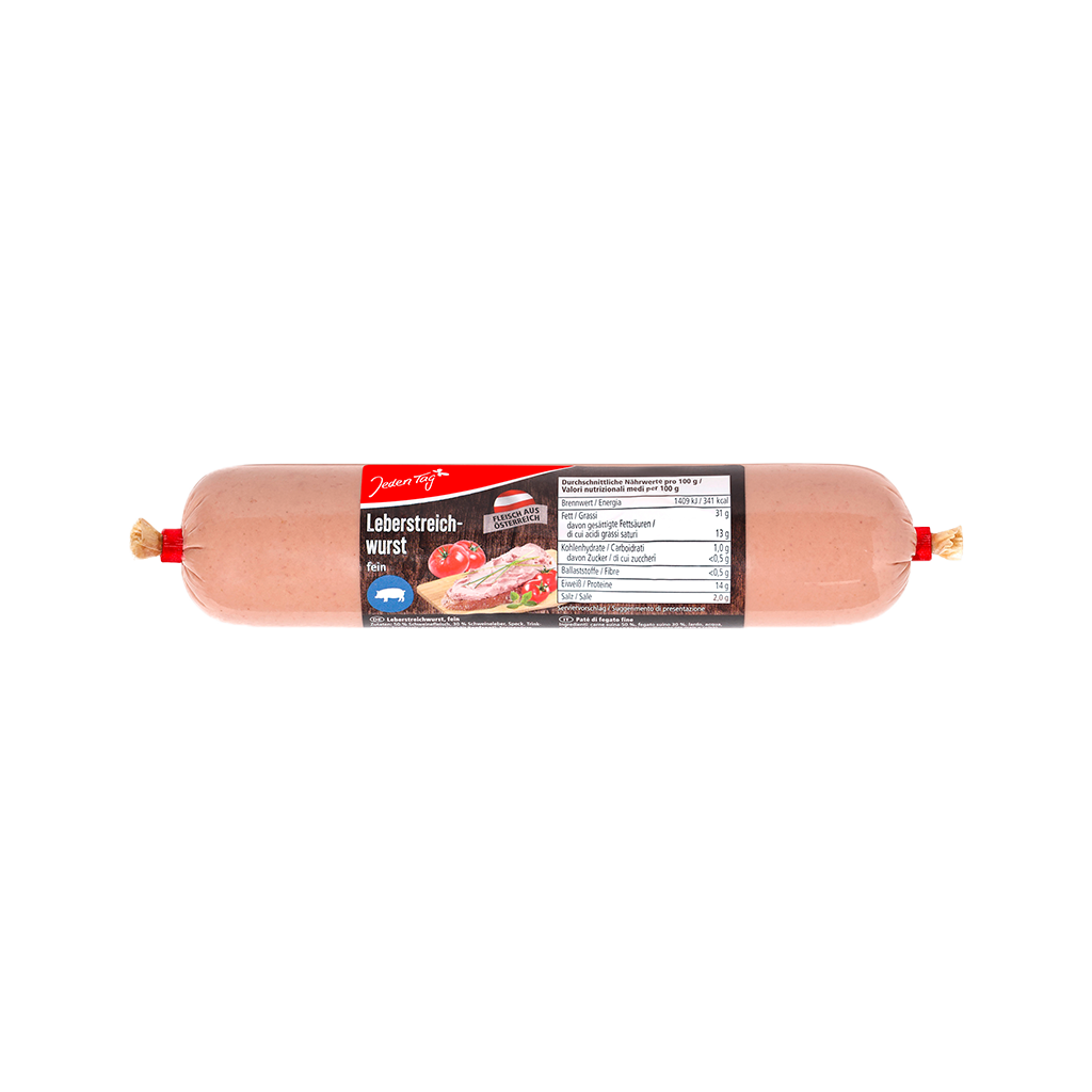 5 200g Pg Jeden Tag Leberstreichwurst 