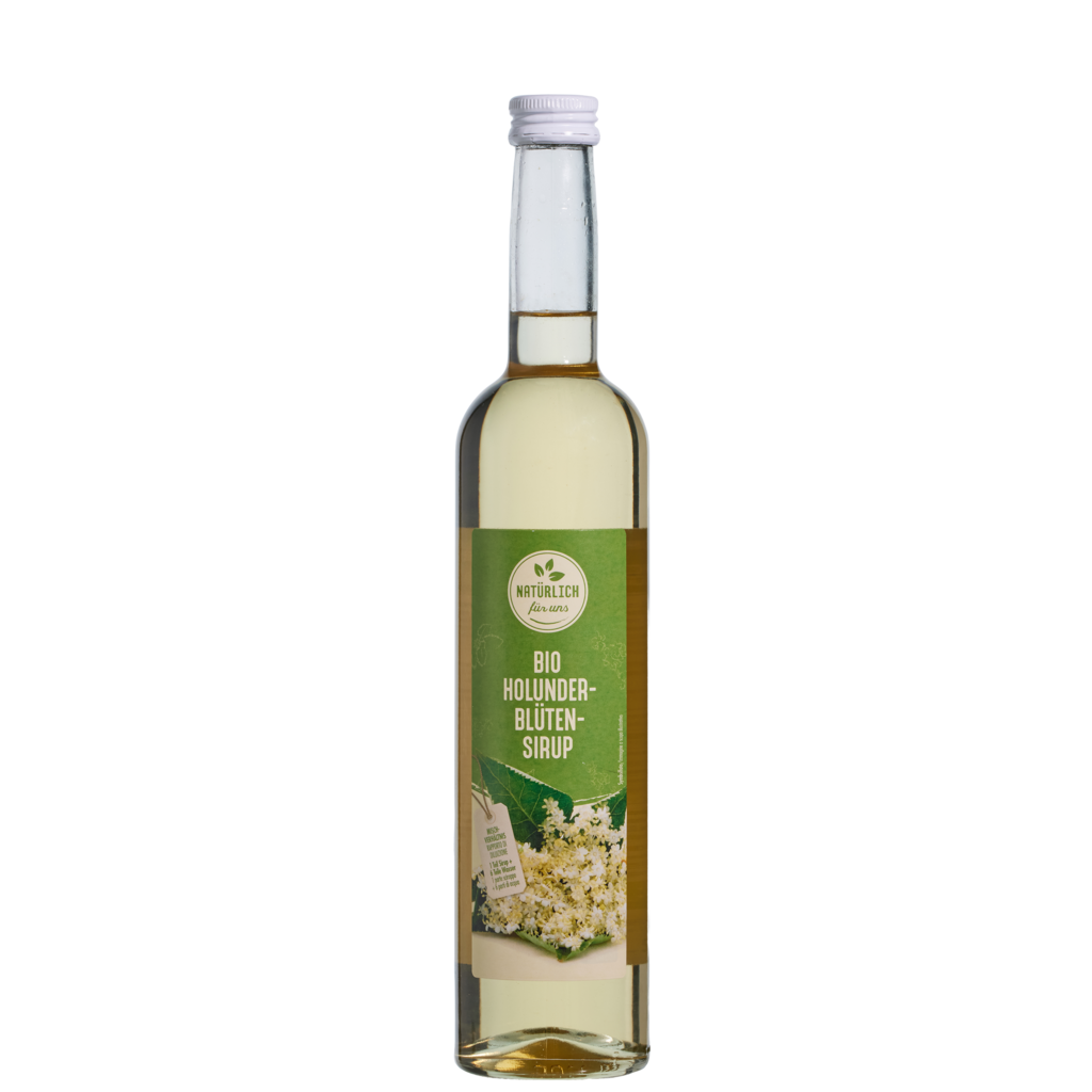 6 0.50l Fl Natürlich für uns BIO Sirup HolUnder EW 