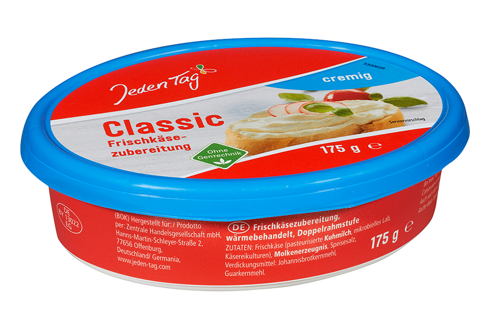 9 175g Pg Jeden Tag Frischkäse Natur 