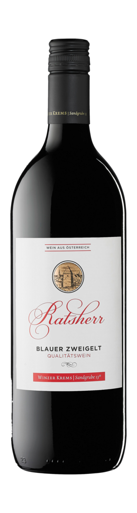 6 1.00l Fl Ratsherr blau Zweigelt 