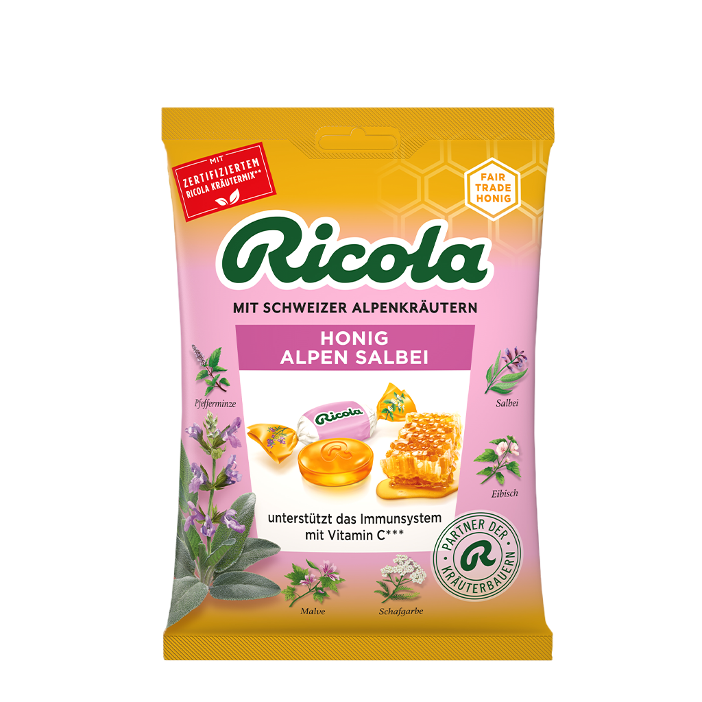 18 75g Bt Ricola Honig Alpen Salbei 