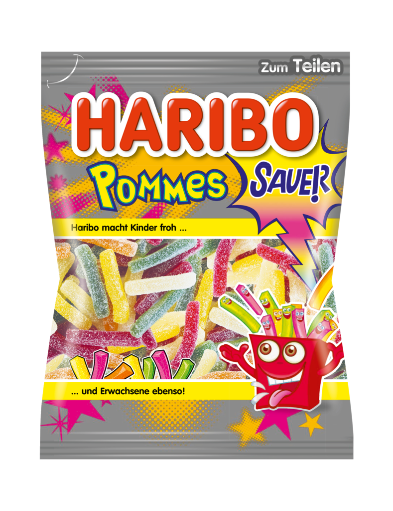 16 175g Bt Haribo Saure Pommes  