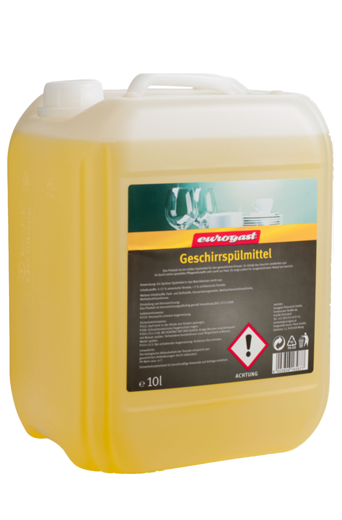 1 10l Ka Eurogast Geschirrspülmittel 