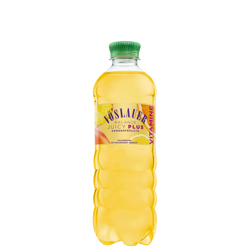 12 0.50l Fl Vöslauer Balance Juicy Plus Sonnenfrüchte PET EWP 