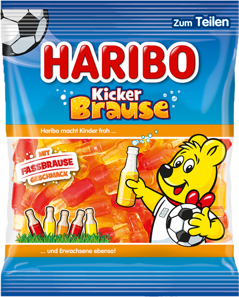 40 175g Bt Haribo Kicker Brause 