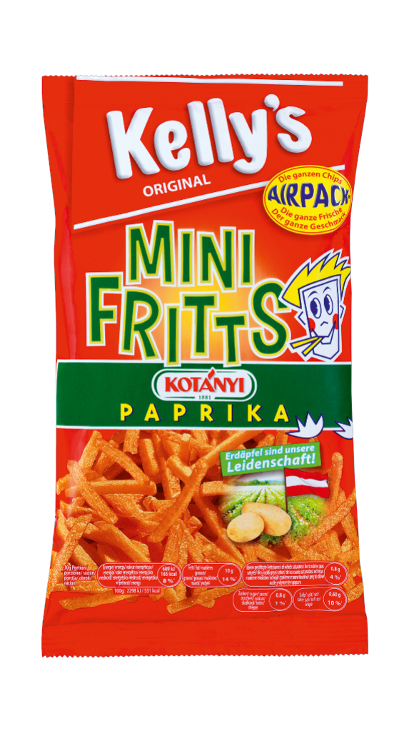 18 80g Pg Kelly´s Mini Fritts Paprika 