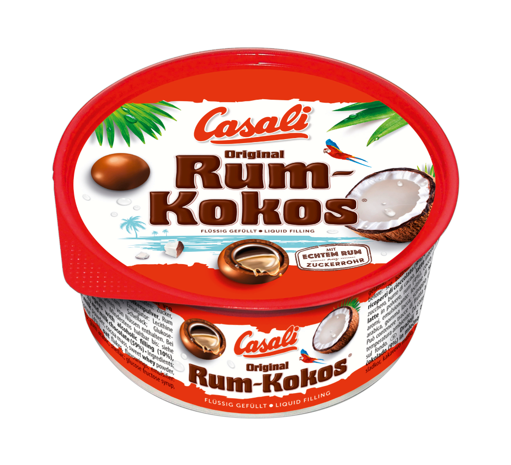 12 300g Ds Casali Rum-Kokos Dragee 