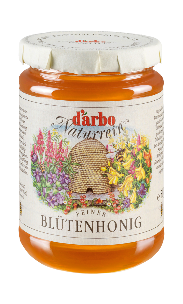 6 500gr Gl Darbo Blüten-Honig naturrein 