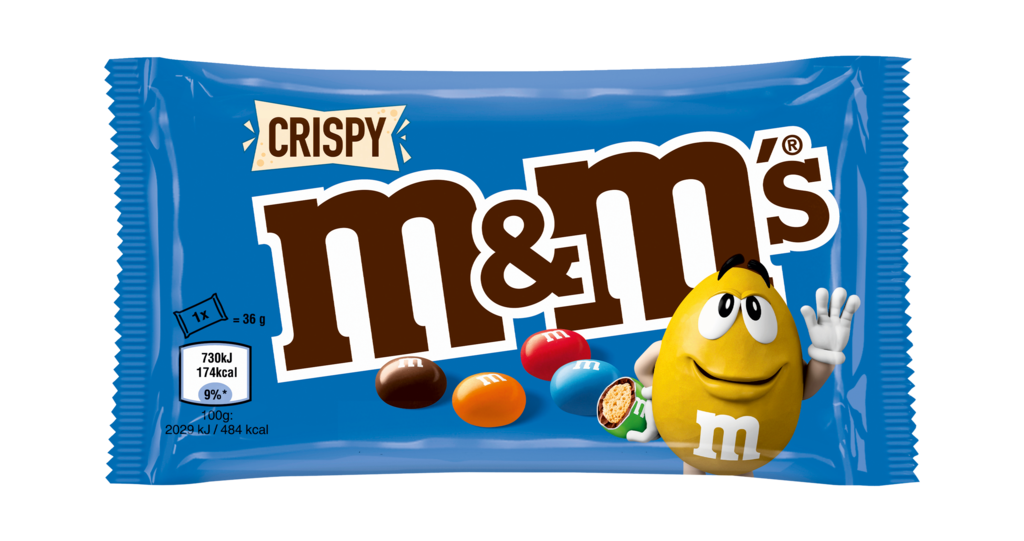 24 36grPg M&M's Crispy Single 