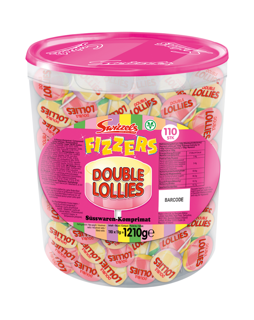 110 11gr Pg Fizzers RiesenLolly Box 