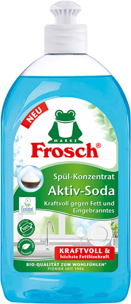 8 0.50l Fl Frosch Spül Konzentrat Aktiv Soda  