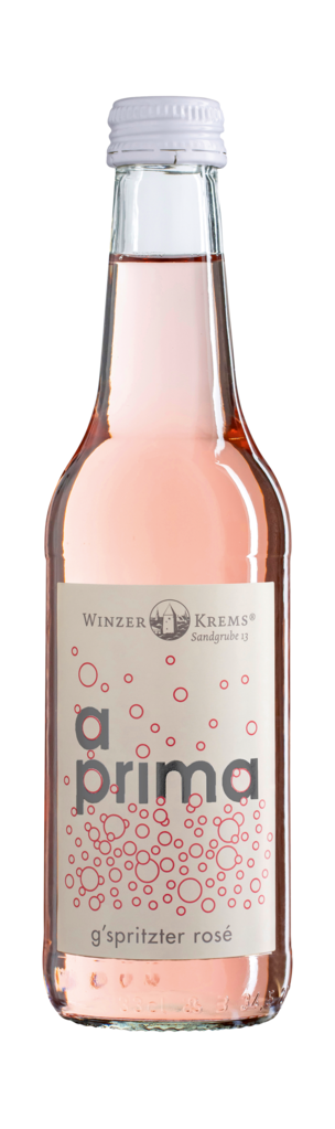 12 0.33l Fl Winzer Krems A Prima Gspitzter Rose  