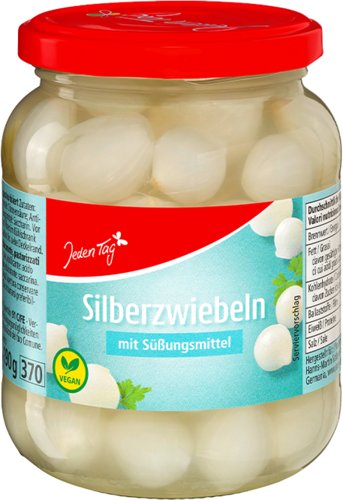 12 330g Gl Jeden Tag Silberzwiebeln 