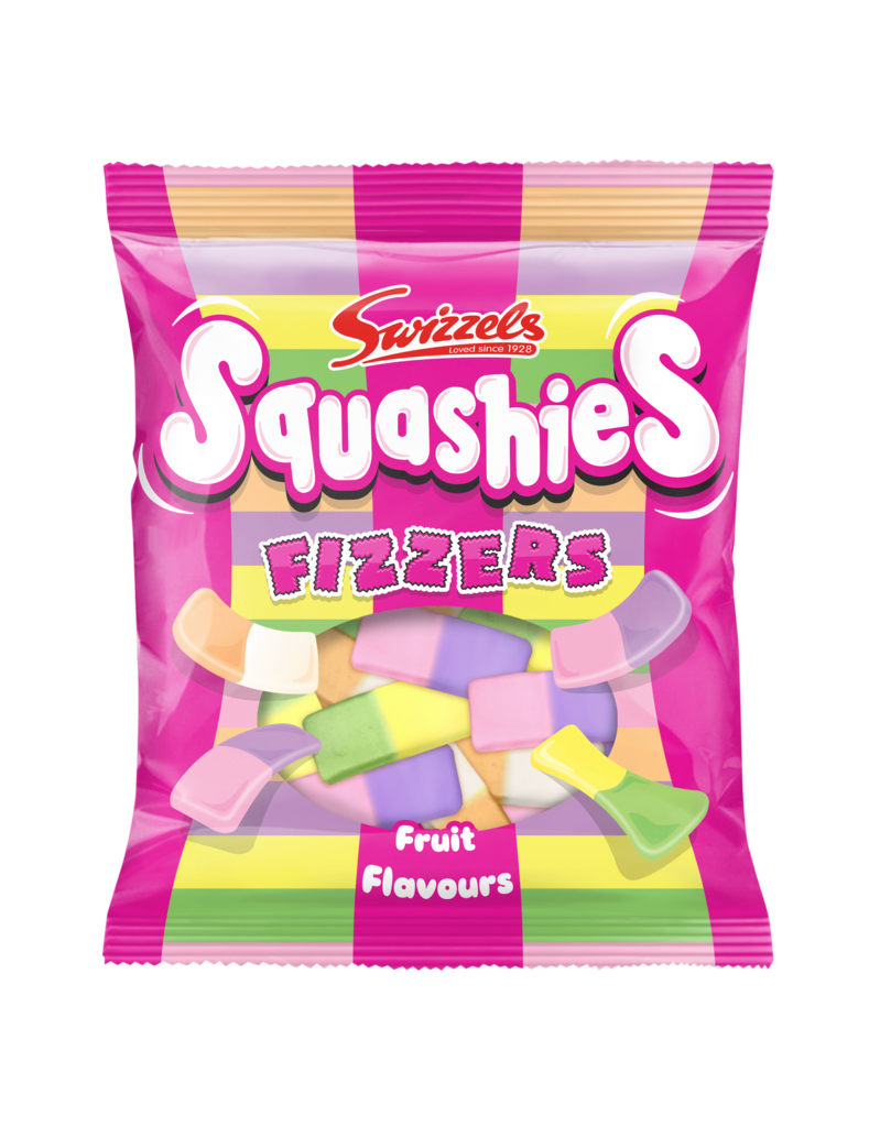 12 140grPg Swizzels Squashies Fizzers  