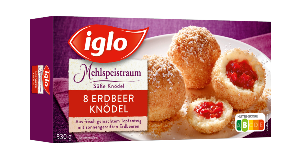 8 530gr Pg TKK Iglo Erdbeerknödel 