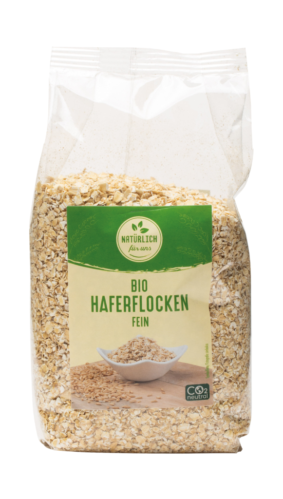 10 500g Pg Natürlich für uns BIO Haferflocken fein 