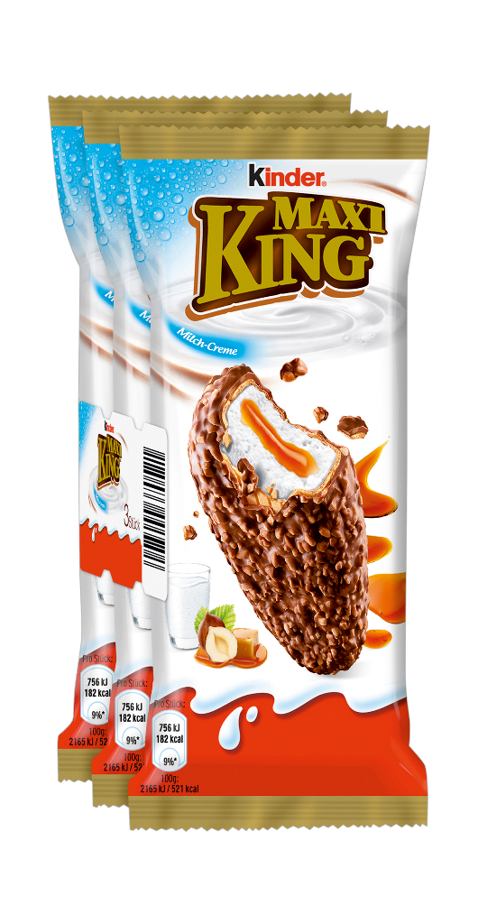 Kinder Maxi King 3 Pack 105G - Tesco Groceries