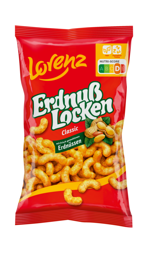 12 150gr Bt Lorenz Erdnusslocken Classic 