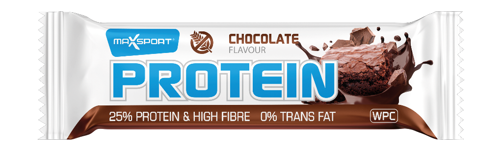 30 50grRg MaxSport Proteinriegel mit Schokoladengeschmack 