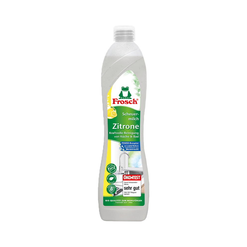 10 500ml Fl Frosch Zitronen Scheuermilch 