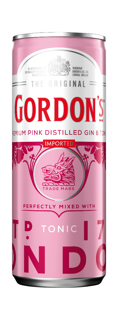 12 0.25l Ds Gordon´s Pink Gin & Tonic 