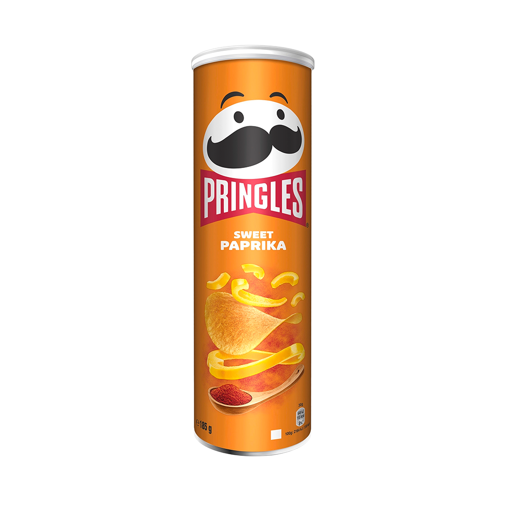 19 185g Ds Pringles Sweet Paprika 