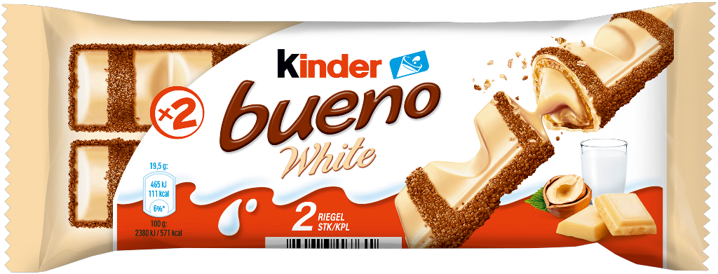 30 39 gr St Ferrero Kinder Bueno White T2 