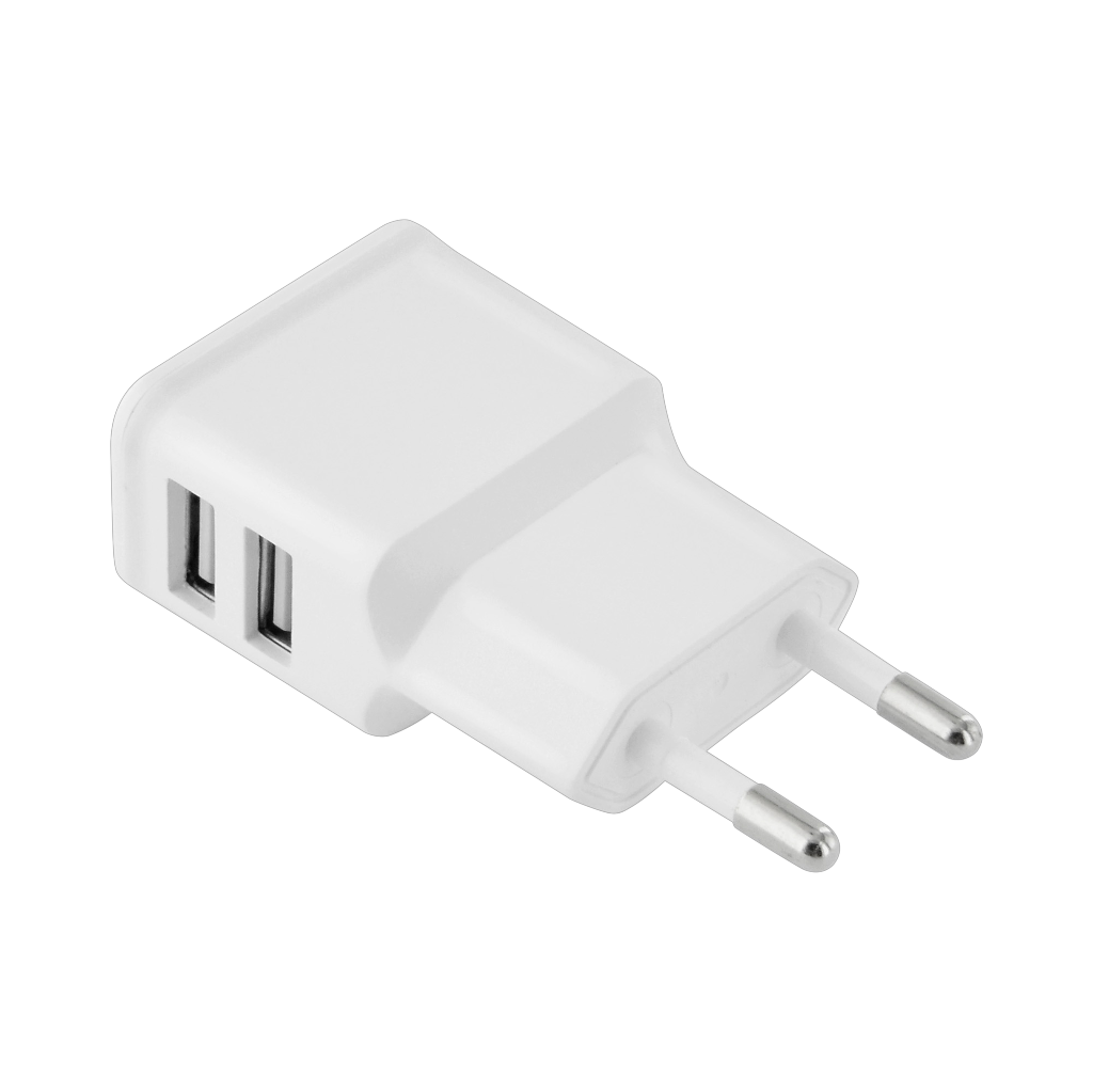 3 1 St Pg Dual USB Ladestecker weiß 