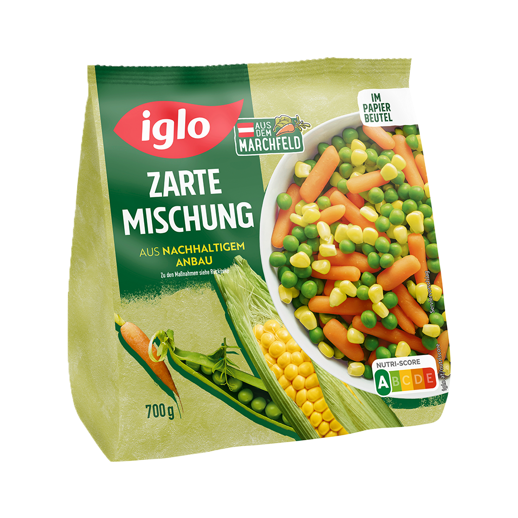10 700g Pg TKK Iglo Zarte Mischung  