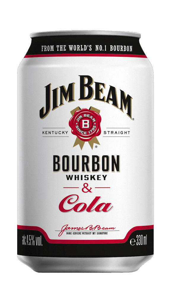 12 0.33l Ds Jim Beam White & Cola EWP 