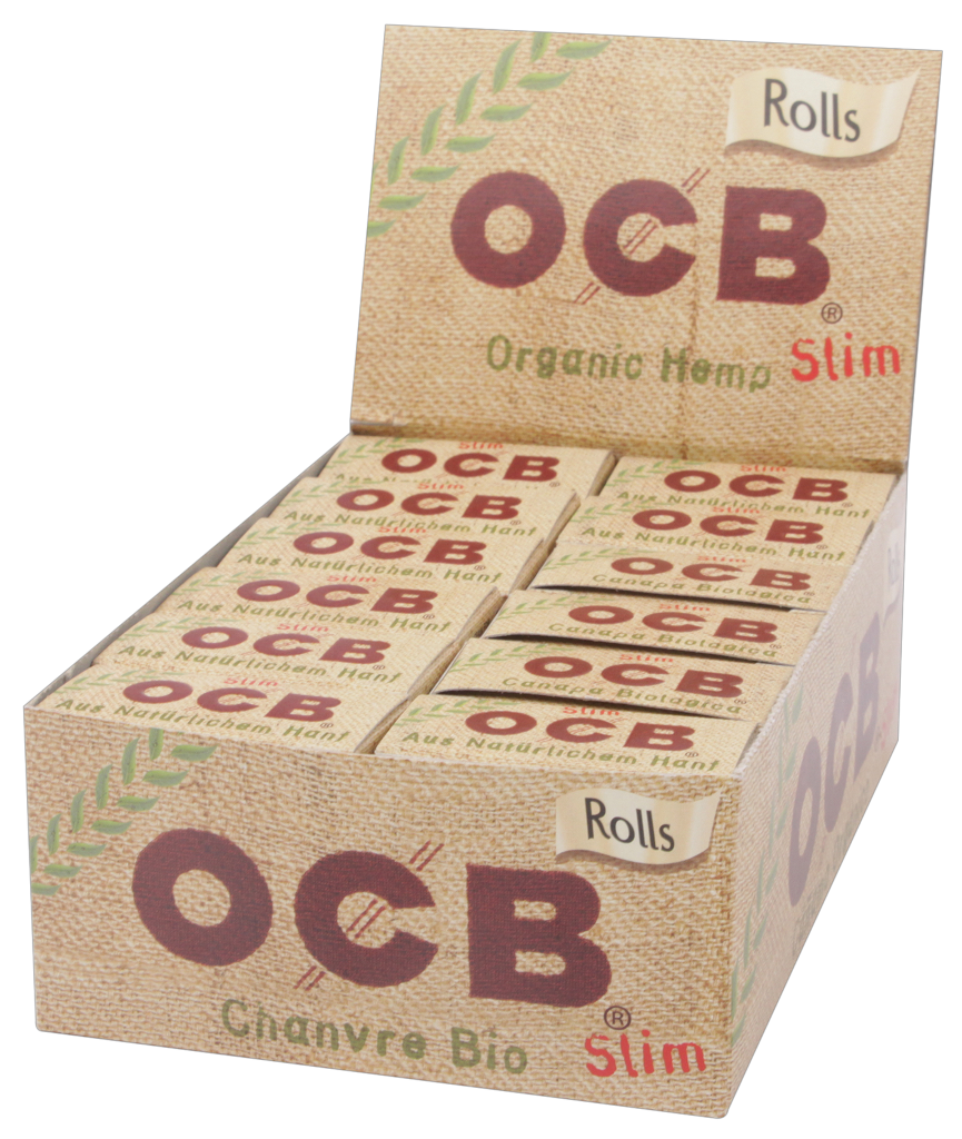 24 1  St Pg OCB Organic Hemp Rolls Slim 